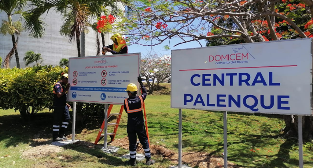 Señalización de seguridad y demarcación de almacenes